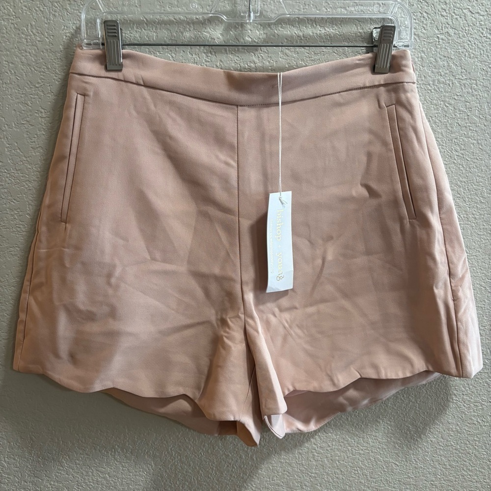 NWT Bishop + Young Scallop Edge Shorts